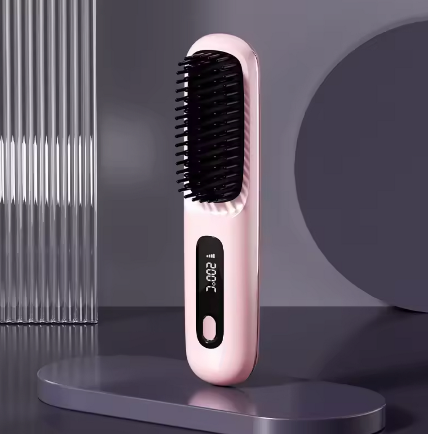 Sorevia Beauty™ Cordless Hair Straightening Brush – Smooth, Frizz-Free Hair in Minutes