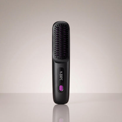 Sorevia Beauty™ Cordless Hair Straightening Brush – Smooth, Frizz-Free Hair in Minutes