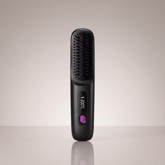 Cordless Hair Straightening Brush – Frizz-Free Results | Sorevia Beauty™
