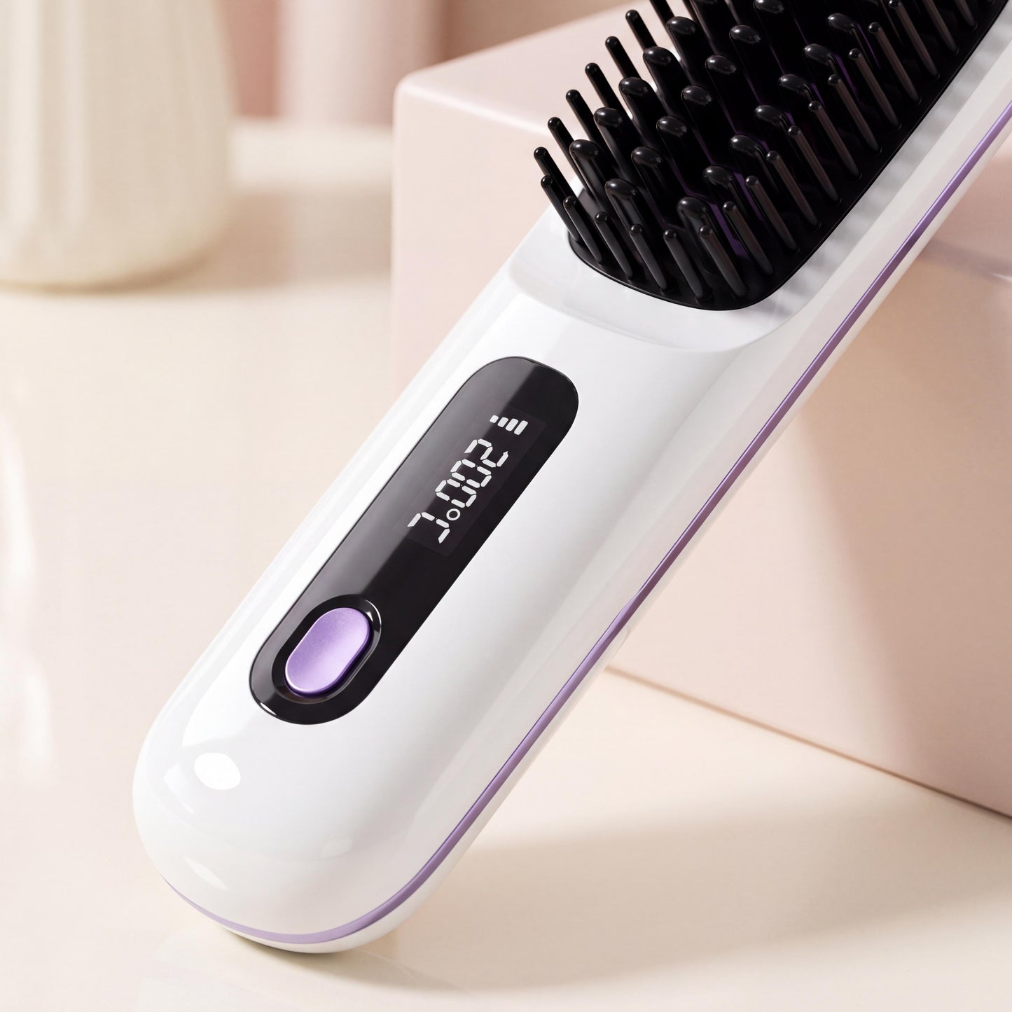 Sorevia Beauty™ Cordless Hair Straightening Brush – Smooth, Frizz-Free Hair in Minutes