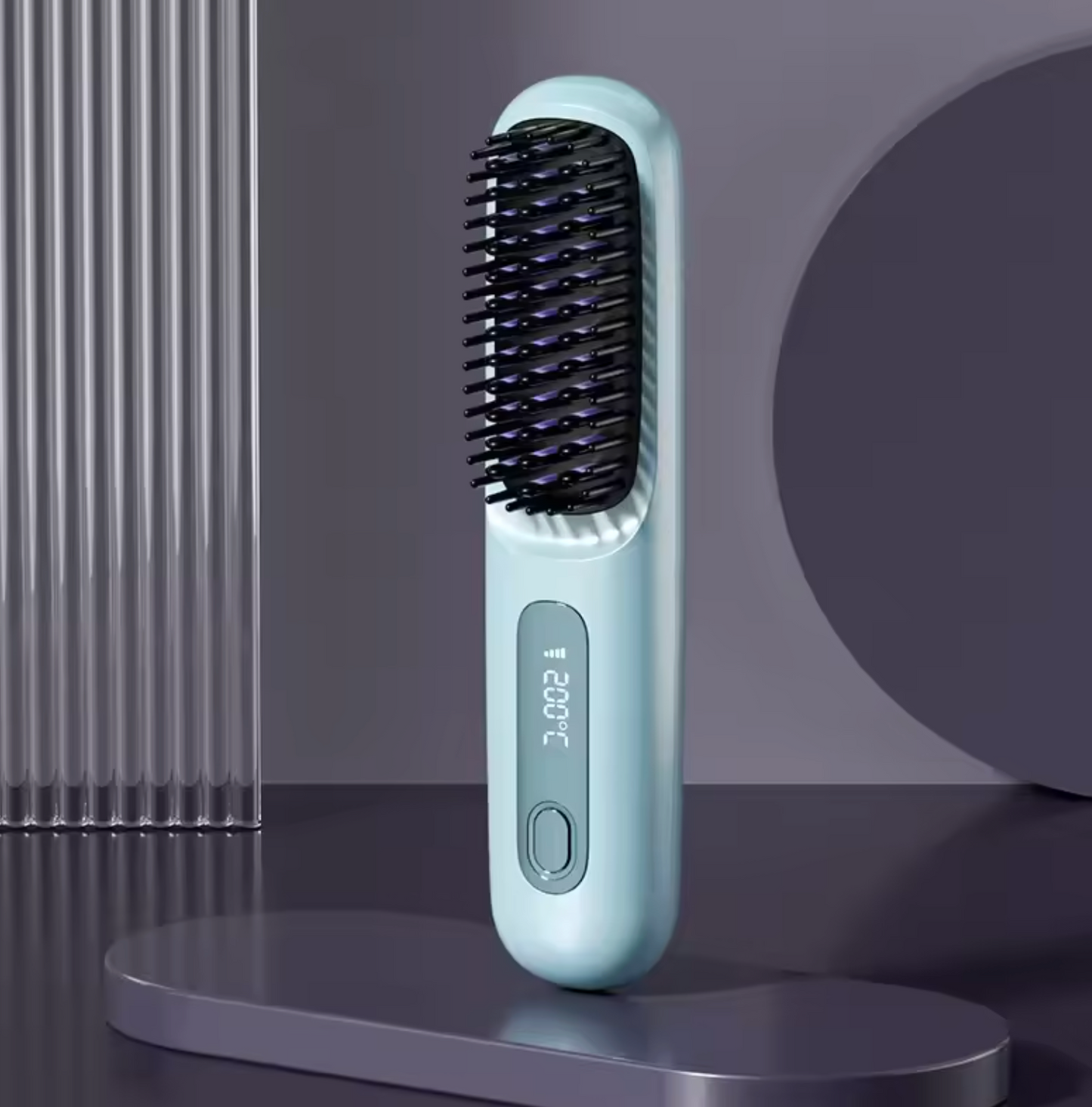 Sorevia Beauty™ Cordless Hair Straightening Brush – Smooth, Frizz-Free Hair in Minutes