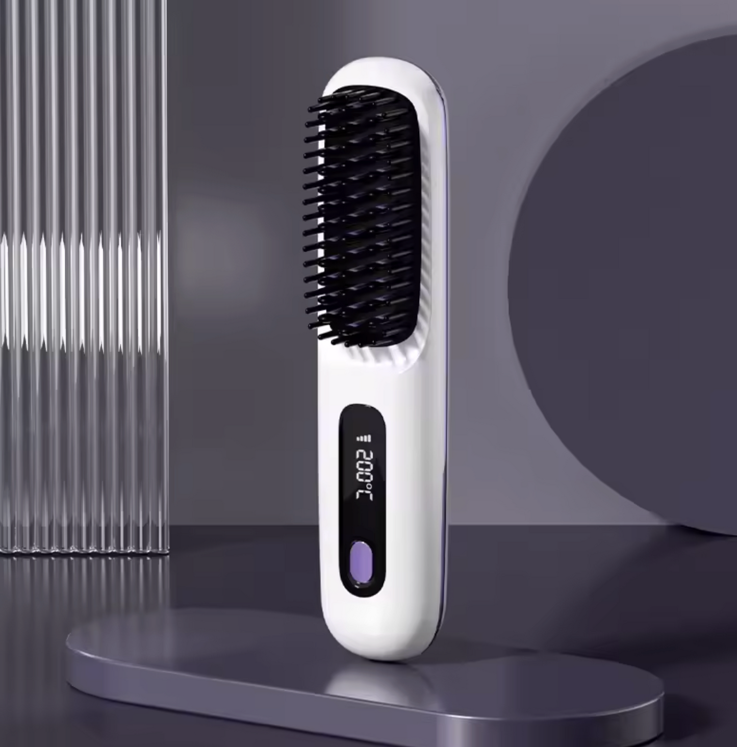 Sorevia Beauty™ Cordless Hair Straightening Brush – Smooth, Frizz-Free Hair in Minutes